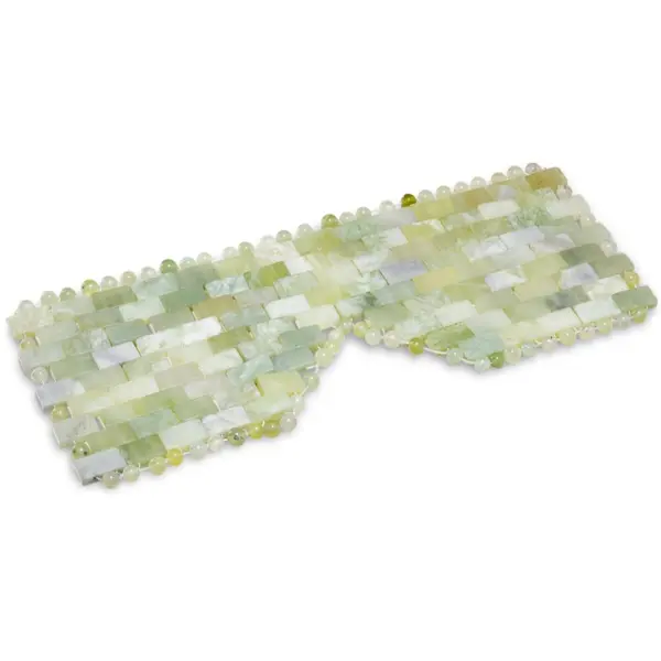 Crystallove Crystallove Jade Mask pomirjajoča maska za predel okoli oči 1 kos