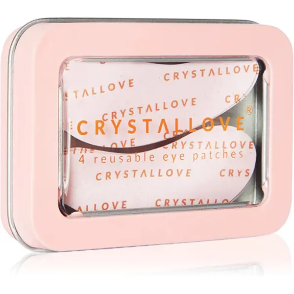 Crystallove Crystallove Reusable Eye Patches blazinice za pod oči za večkratno uporabo 4 kos