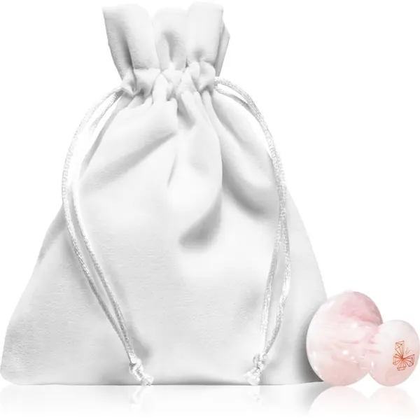 Crystallove Crystallove Rose Quartz Mushroom pripomoček za masažo za obraz 1 kos