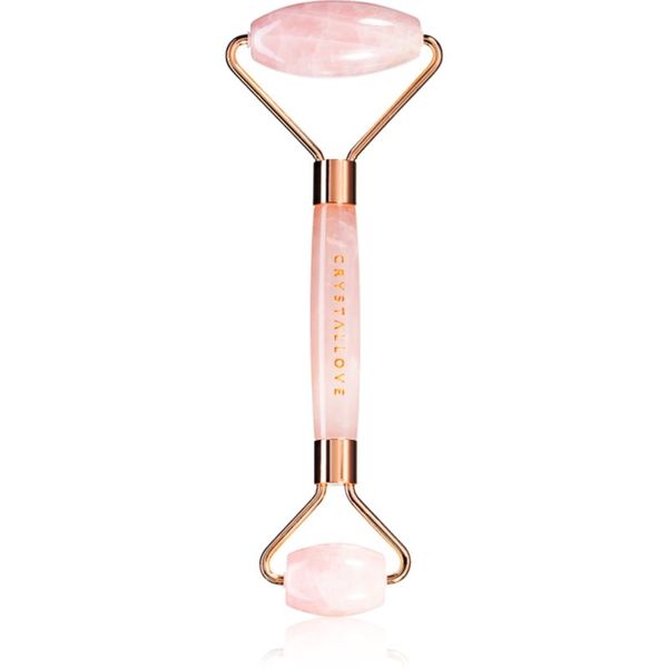 Crystallove Crystallove Rose Quartz Roller valjček za masažo za obraz