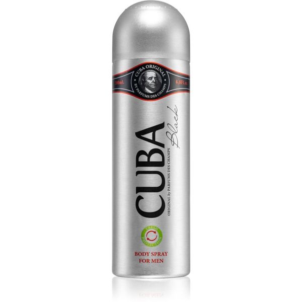 Cuba Cuba Black dezodorant v pršilu za moške 200 ml