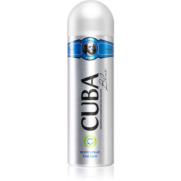 Cuba Cuba Blue dezodorant in pršilo za telo za moške 200 ml