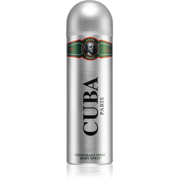 Cuba Cuba Green dezodorant za moške 200 ml