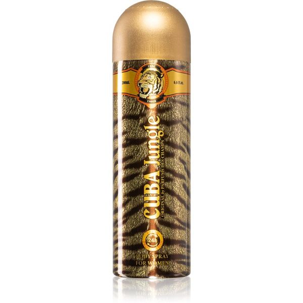 Cuba Cuba Jungle Tiger dezodorant za ženske 200 ml