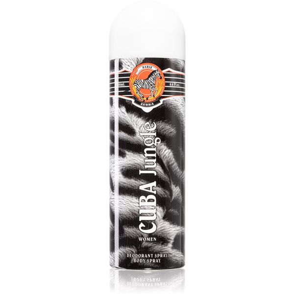 Cuba Cuba Jungle Zebra dezodorant za ženske 200 ml