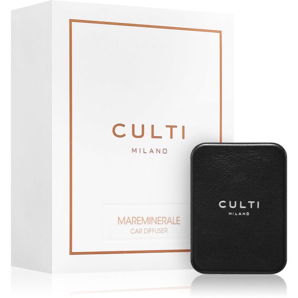 Culti Culti Car Diffuser Black Mareminerale dišava za avto + nadomestno polnilo 73x53 cm