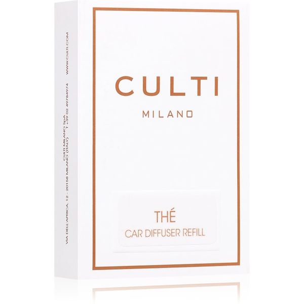 Culti Culti Car Thé dišava za avto nadomestno polnilo 57x35 cm