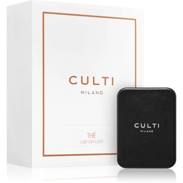 Culti Milano Culti Milano Car Diffuser Black Thé dišava za avto + nadomestno polnilo 73x53 cm