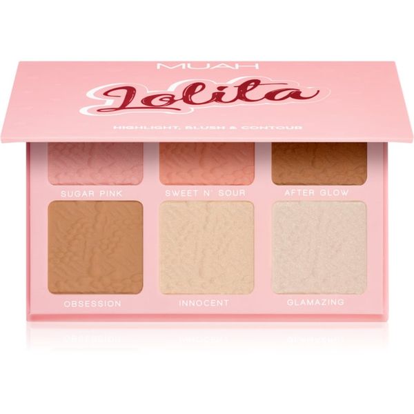 Cupio Cupio Lolita osvetljevalec, bronzer in rdečilo 18 g