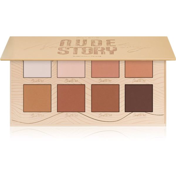 Cupio Cupio Nude Story paleta senčil za oči 8x0,85 g