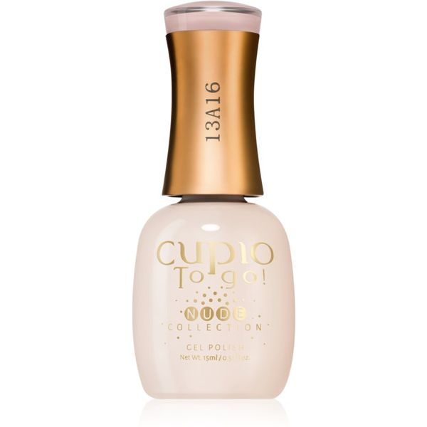 Cupio Cupio To Go! Nude gel lak za nohte z uporabo UV/LED lučke odtenek Classic French 15 ml