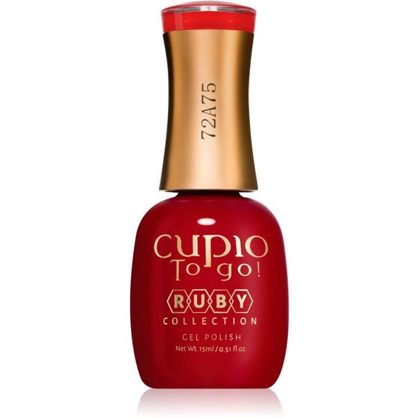 Cupio Cupio To Go! Ruby gel lak za nohte z uporabo UV/LED lučke odtenek Ferrari 15 ml