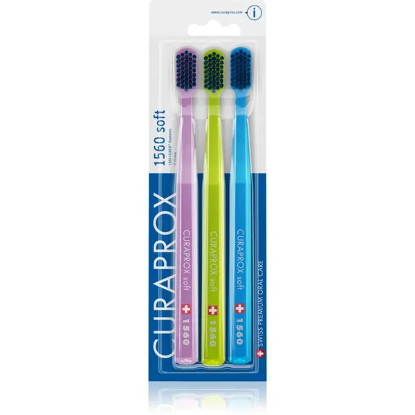 Curaprox Curaprox 1560 Soft zobna ščetka 3 kos