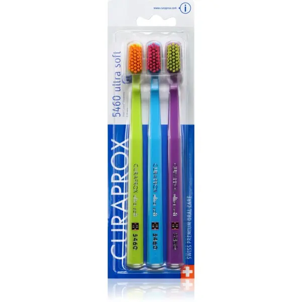 Curaprox Curaprox 5460 Ultra Soft zobna ščetka 3 kos