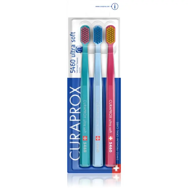 Curaprox Curaprox 5460 Ultra Soft zobna ščetka 3 kos