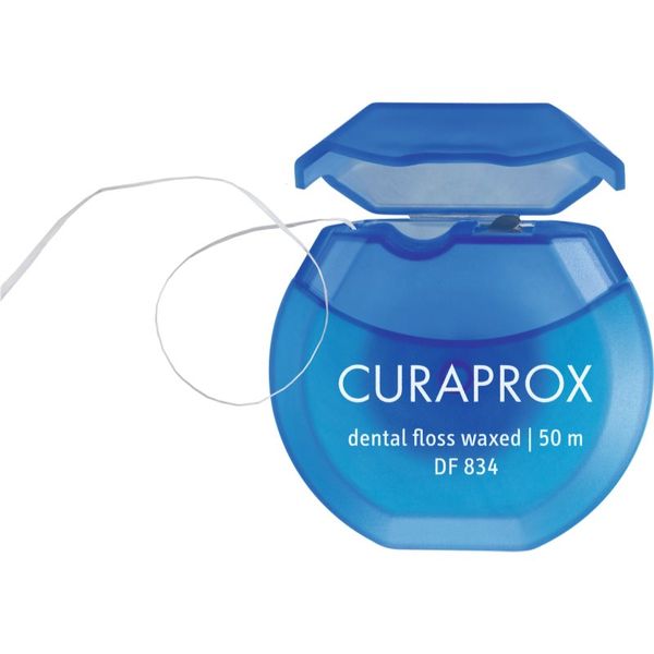 Curaprox Curaprox Dental Floss Waxed DF 834 Mint zobna nitka z meto 50m