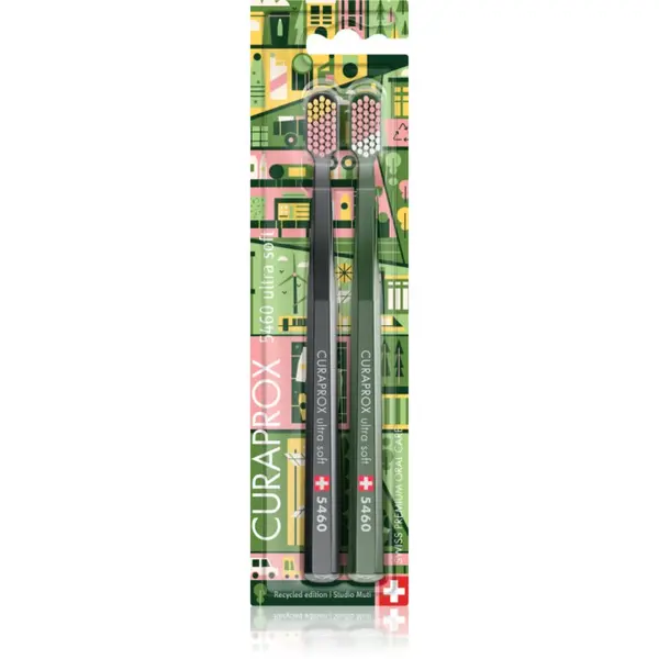 Curaprox Curaprox Limited Edition Recycled edition zobne ščetke 5460 Ultra Soft 2 kos