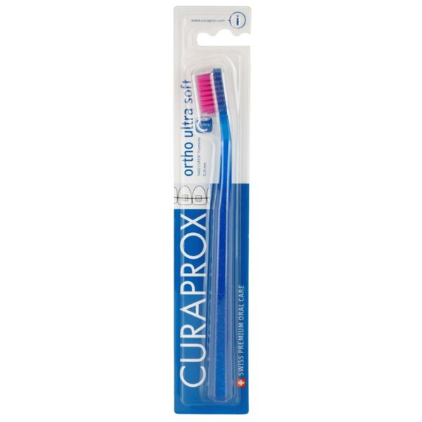 Curaprox Curaprox Ortho Ultra Soft 5460 ortodontna zobna ščetka za uporabnike zobnih aparatov 1 kos