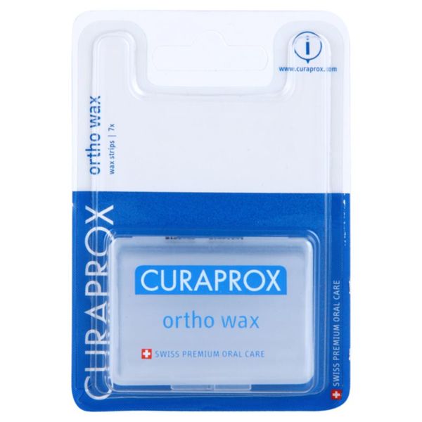 Curaprox Curaprox Ortho Wax ortodontski vosek za zobne aparate 7 kos