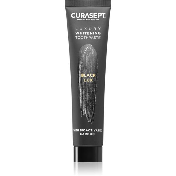 Curasept Curasept Black Lux črna belilna zobna pasta z belilnim učinkom 75 ml