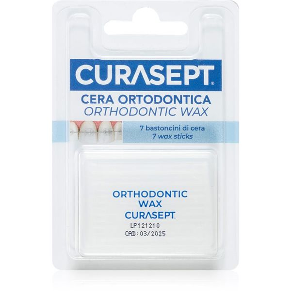 Curasept Curasept Orthodontic Wax ortodontski vosek za zobne aparate 7 kos