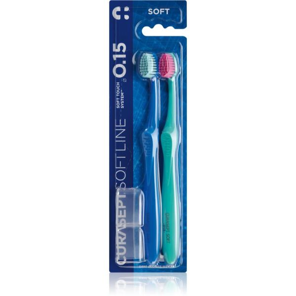 Curasept Curasept Softline 0.15 Soft 2pack zobna ščetka 2 kos