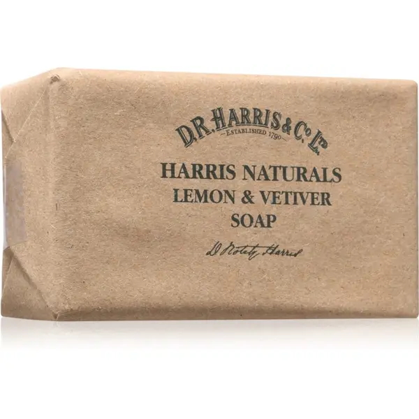 D.R. Harris D.R. Harris Harris Naturals Soap Lemon & Vetiver naravno trdo milo 200 g