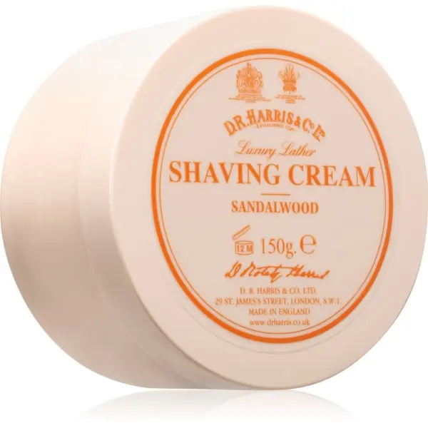D.R. Harris D.R. Harris Shaving Cream Sandalwood krema za britje 150 g