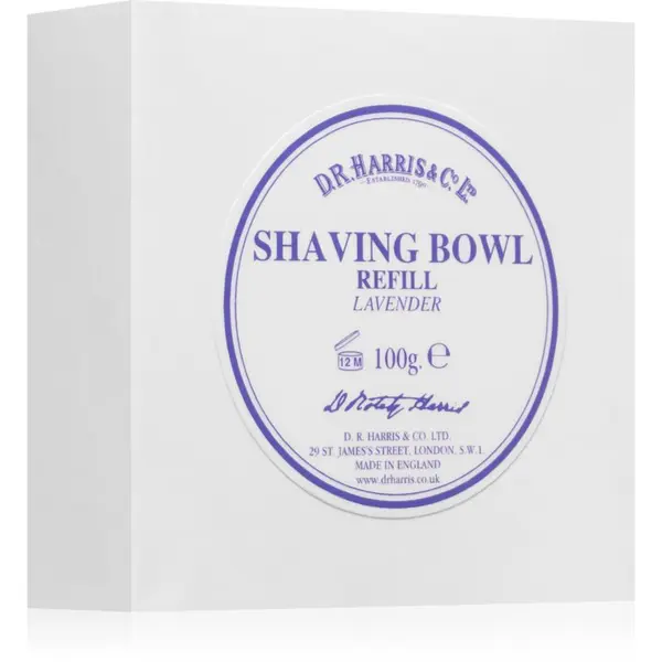 D.R. Harris D.R. Harris Shawing Bowl Refill milo za britje nadomestno polnilo Lavender 100 g