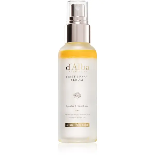d'Alba d'Alba White Truffle First Spray Serum posvetlitveni serum za obraz v pršilu 100 ml