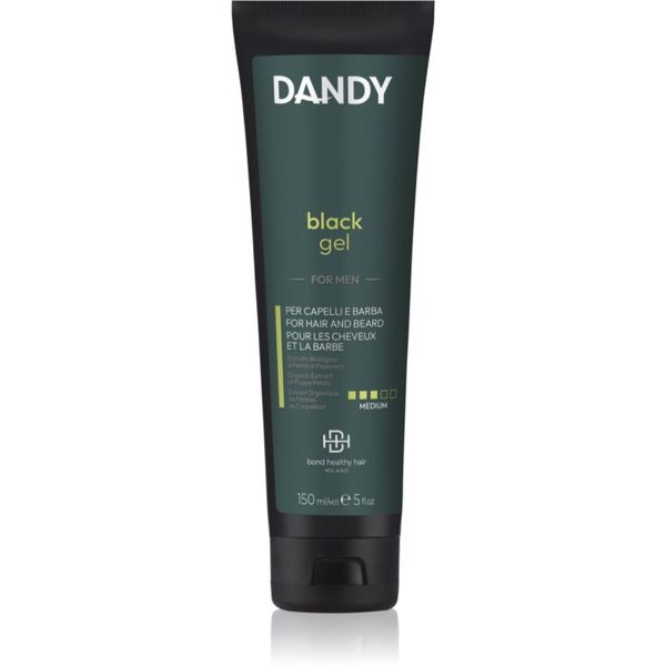 DANDY DANDY Black Gel črni gel za sive lase 150 ml