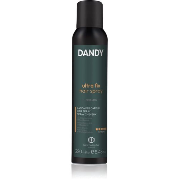 DANDY DANDY Hair Spray Extra Dry Fixing lak za lase z ekstra močnim utrjevanjem za moške 250 ml