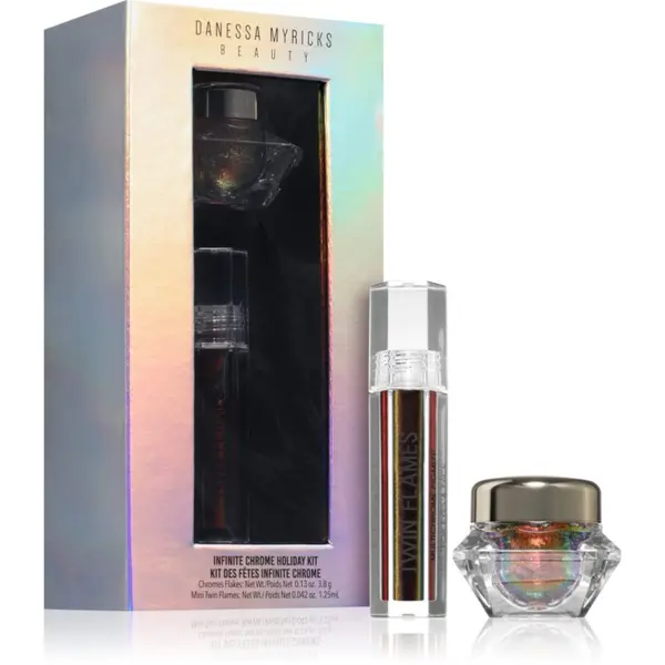 Danessa Myricks Beauty Danessa Myricks Beauty Infinite Chrome Holiday Kit set dekorativne kozmetike za obraz in oči