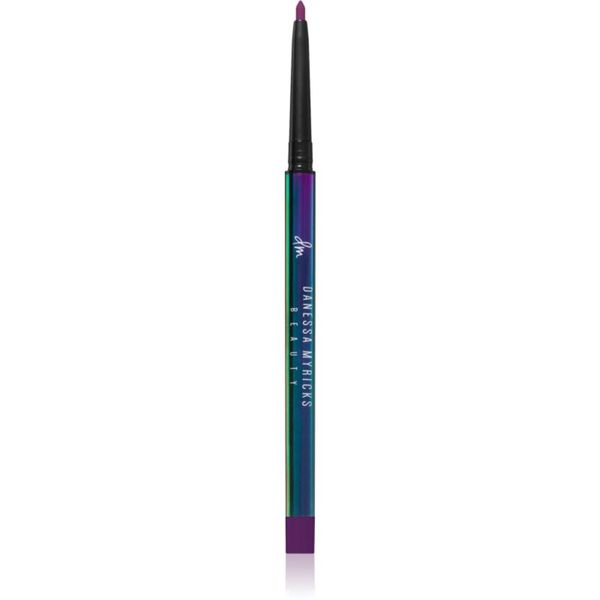 Danessa Myricks Beauty Danessa Myricks Beauty Infinite Chrome Micropencil vodoodporni svinčnik za oči odtenek Amethyst 0,15 g