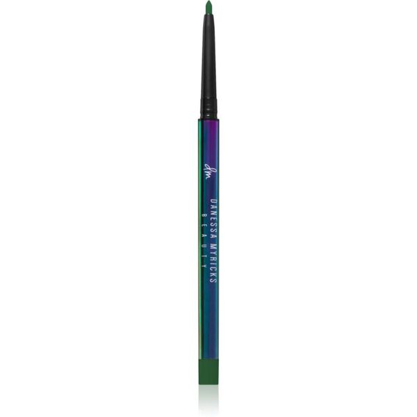 Danessa Myricks Beauty Danessa Myricks Beauty Infinite Chrome Micropencil vodoodporni svinčnik za oči odtenek Emerald 0,15 g