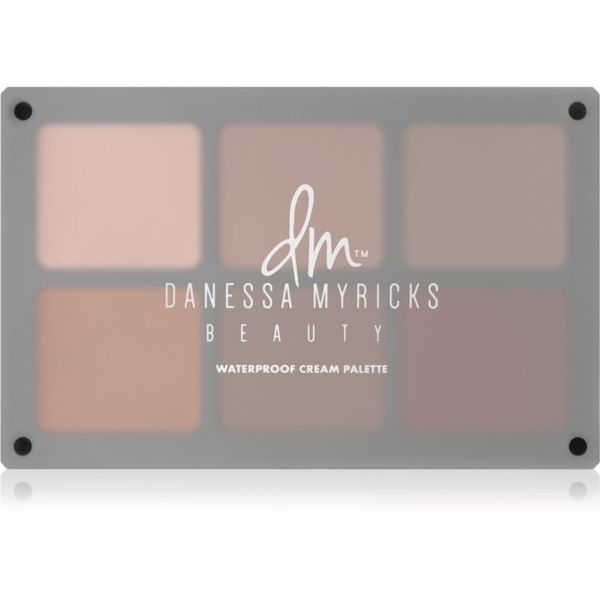 Danessa Myricks Beauty Danessa Myricks Beauty Waterproof Cream Palette večnamenska paleta vodoodporna odtenek Essentials 6x3 g