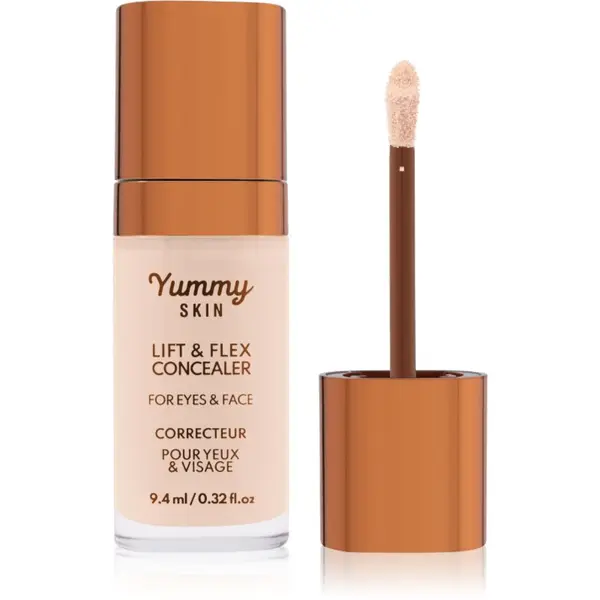 Danessa Myricks Beauty Danessa Myricks Beauty Yummy Skin Lift & Flex Concealer tekoči korektor z mat učinkom odtenek 1 - Fair With Pink Undertones 8.4 ml