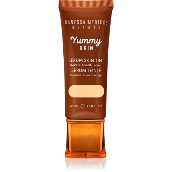 Danessa Myricks Beauty Danessa Myricks Beauty Yummy Skin Serum Skin Tint vlažilni tekoči puder z gladilnim učinkom odtenek 1 - Very Fair Skin With Golden-Yellow Undertones 4