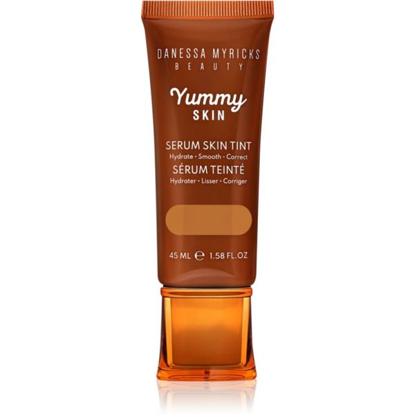 Danessa Myricks Beauty Danessa Myricks Beauty Yummy Skin Serum Skin Tint vlažilni tekoči puder z gladilnim učinkom odtenek 10 - Tan Skin with Neutral Olive Undertones 45 ml