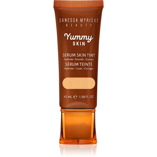 Danessa Myricks Beauty Danessa Myricks Beauty Yummy Skin Serum Skin Tint vlažilni tekoči puder z gladilnim učinkom odtenek 3 - Fair To Light Skin With Golden Yellow Underton