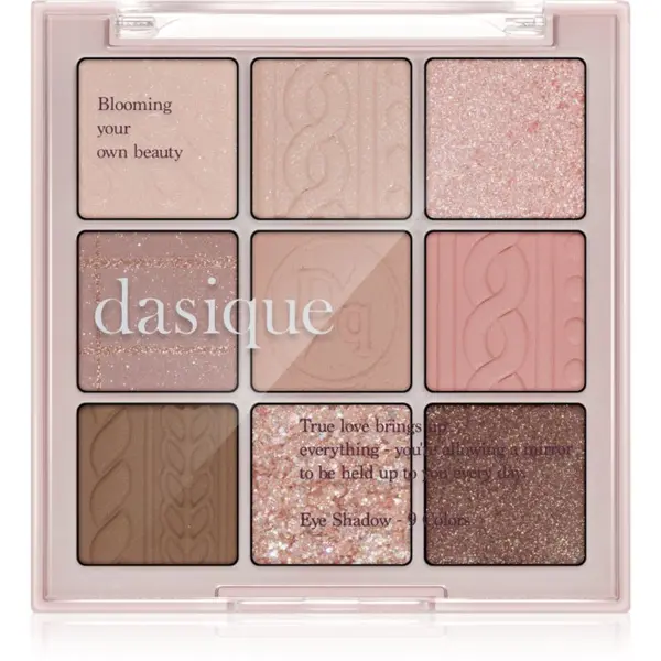 Dasique Dasique Eye Shadow Pallete paleta senčil za oči odtenek 16 Violet Knit 7 g