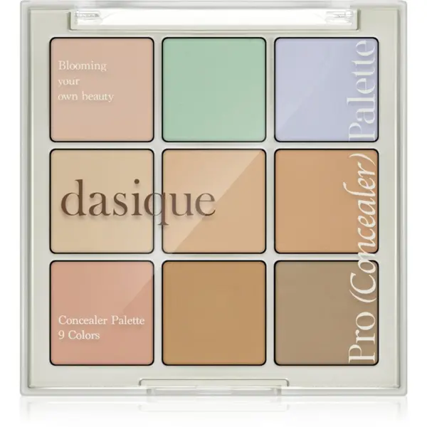 Dasique Dasique Pro Concealer Palette paleta korektorjev za kožo z nepravilnostmi odtenek 01 Cover 8 g