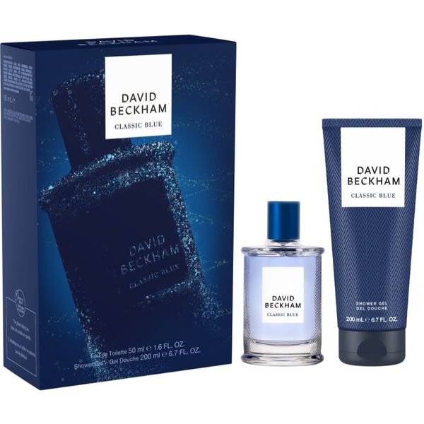 David Beckham David Beckham Classic Blue darilni set za moške