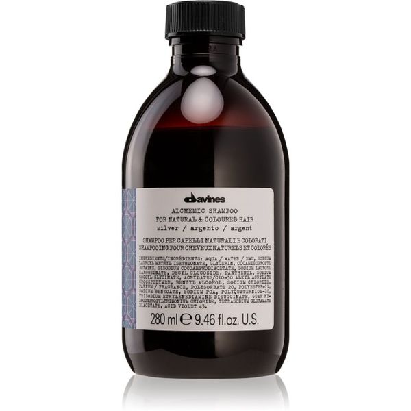 Davines Davines Alchemic Shampoo Silver hranilni šampon za intenzivnost barve las 280 ml