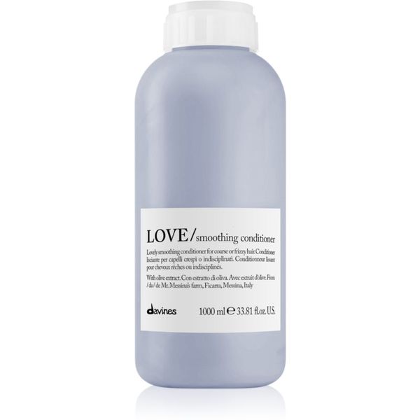 Davines Davines Essential Haircare LOVE Smoothing Conditioner balzam za glajenje las za neobvladljive lase 1000 ml