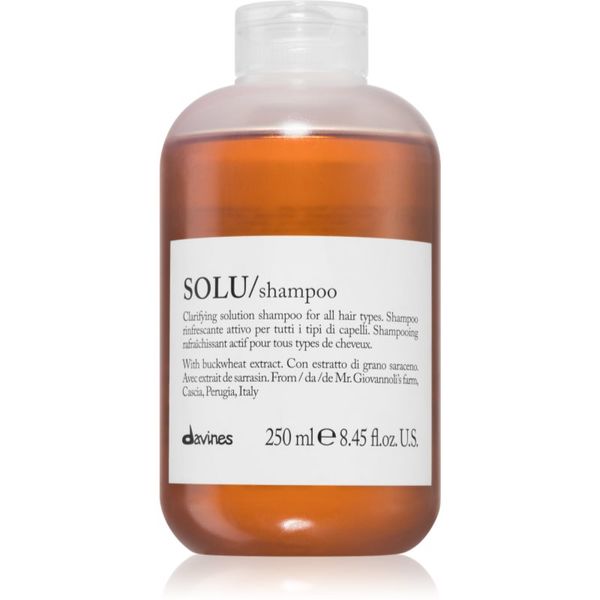 Davines Davines Essential Haircare SOLU Shampoo globinsko čistilni šampon z osvežujočim učinkom 250 ml
