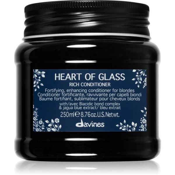 Davines Davines Heart of Glass Rich Conditioner krepilni balzam za blond lase 250 ml