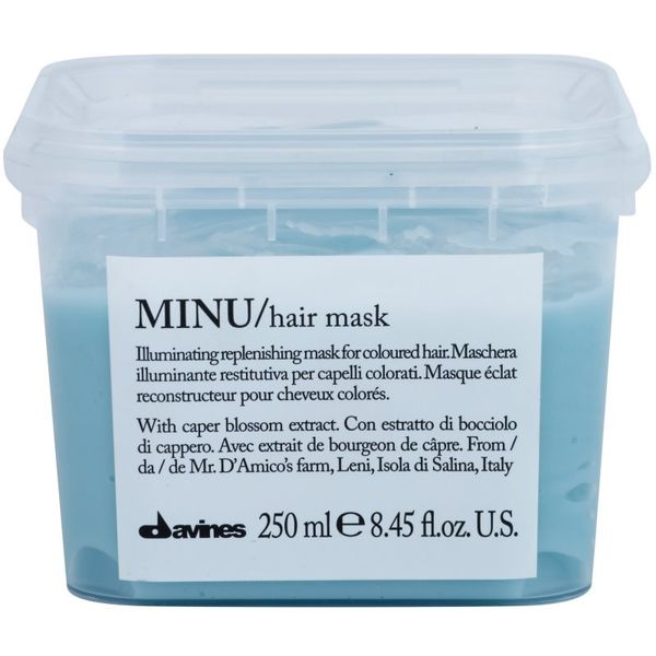 Davines Davines Minu Caper Blossom obnovitvena maska za barvane lase 250 ml