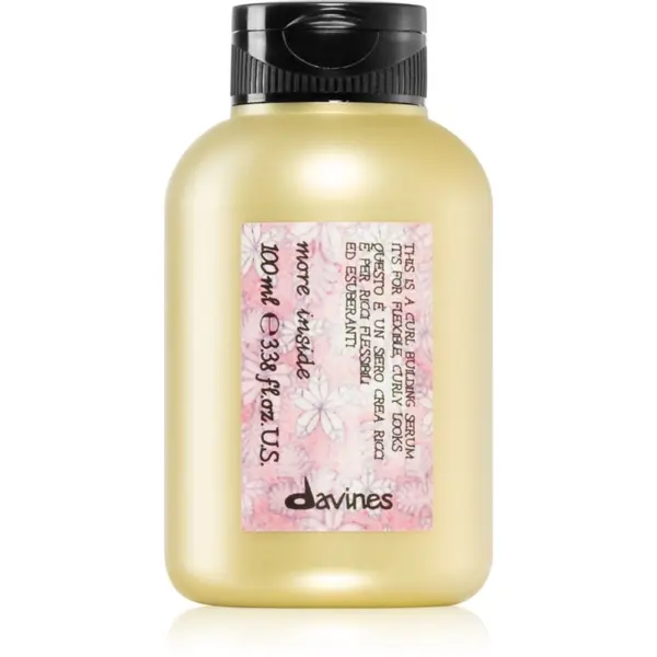 Davines Davines More Inside Curl Building Serum serum brez spiranja za valovite in kodraste lase 100 ml