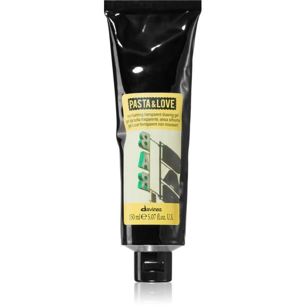 Davines Davines Pasta & Love Non-Foaming Ttransparent Shaving Gel gel za britje 150 ml